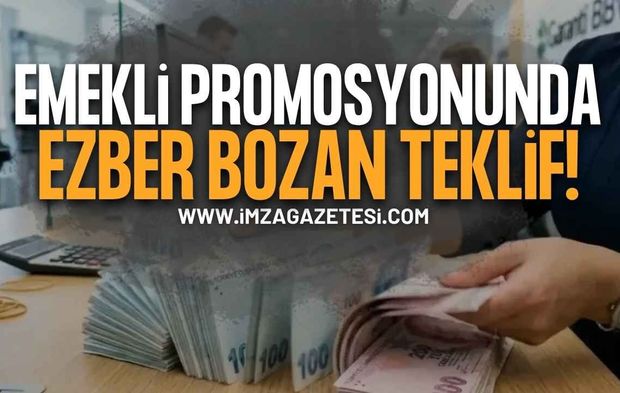 Emekli Promosyonlarında Ezber Bozan Öneri: Maaş Kadar Promosyon Formülü!