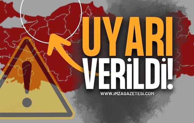 Zonguldak, Bartın, Karabük ve Kastamonu İçin Meteorolojiden Uyarı!
