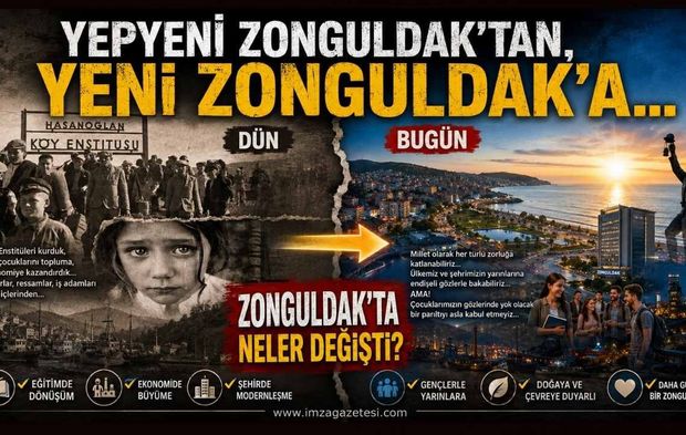 Yepyeni Zonguldak'tan Yeni Zonguldak'a! Zonguldak'ta Neler Değişti?