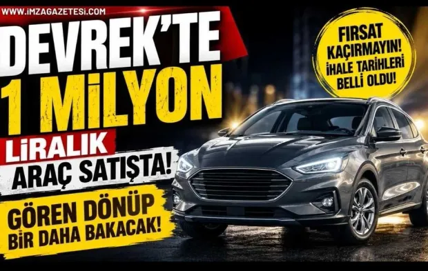 Devrek'te 1 Milyon Liralık Araç Satışta! Gören Dönüp Bir daha Bakacak!