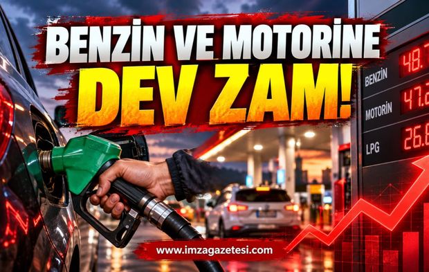 Benzin ve Motorine Dev Zam!