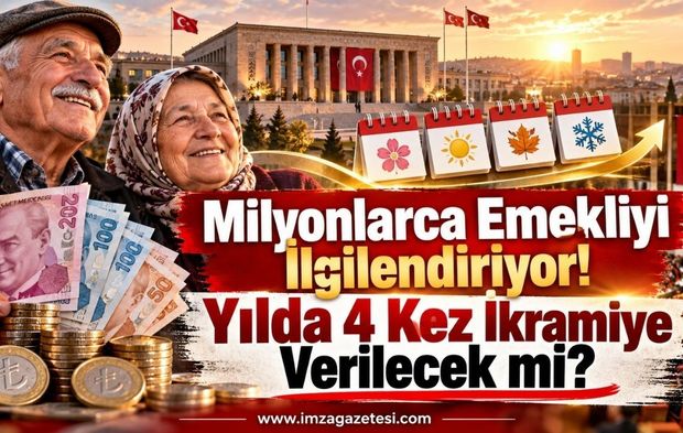 Milyonlarca Emekliyi İlgilendiriyor. Yılda 4 Kez İkramiye Verilecek mi?