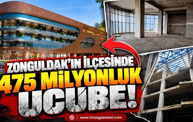 Zonguldak’ın ilçesinde 475 milyonluk Ucube!
