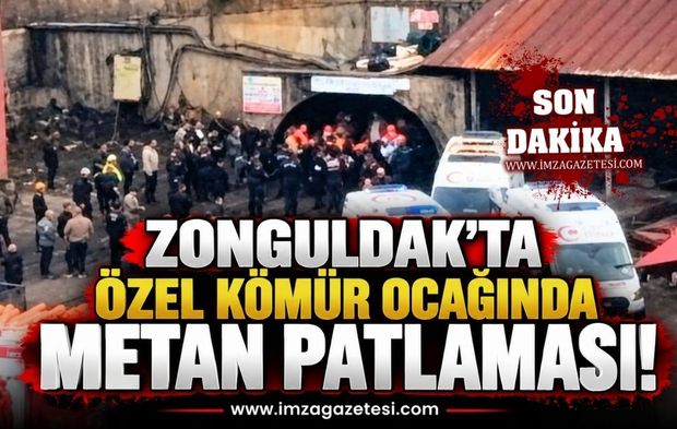 Zonguldak'ta Özel Kömür Ocağında Metan Patlaması!