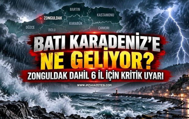 Zonguldak’ta Hava Tersine Dönüyor! 6 İli Etkileyecek Geliyor