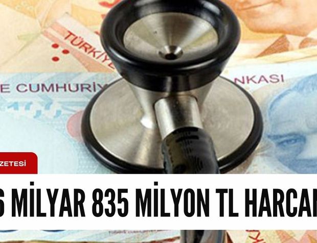 Sağlık harcaması 606 milyar 835 milyon TL oldu!