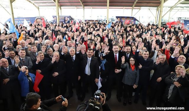 Ak Parti'den Çaycuma'ya Çıkartma!