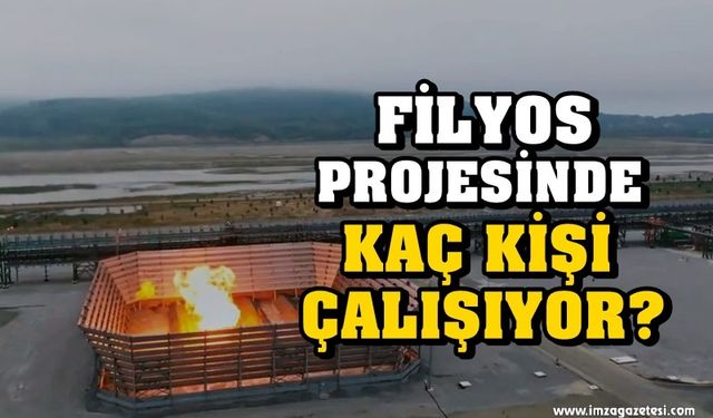 Filyos Projesinde Kaç Kişi Çalışıyor?