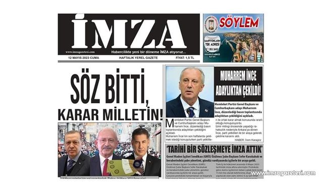 SÖZ BİTTİ, KARAR MİLLETİN!