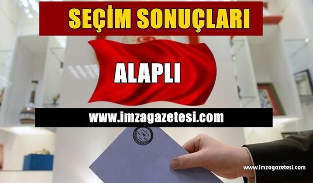 ALAPLI  2023 Cumhurbaşkanlığı Seçim Sonuçları...