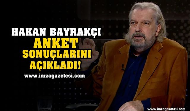 Hakan Bayrakçı, Cumhurbaşkanlığı Anket Sonuçlarını Açıkladı! İşte O Rakamlar...