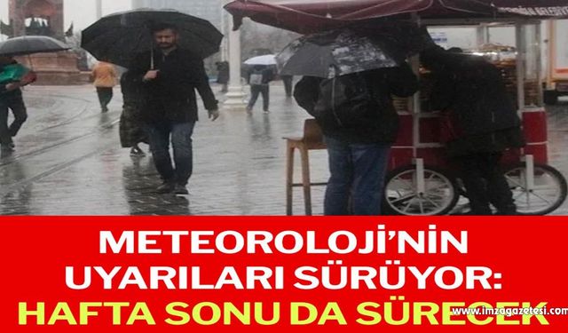 Sağanak yurdu sarıyor! Hafta sonu da sürecek…