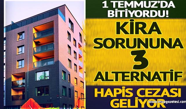 Fahiş kira artışına yaptırım yolda! "3 alternatif var"