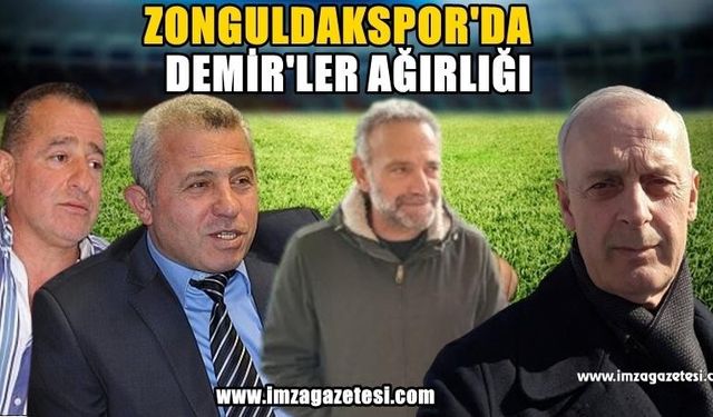 Zonguldakspor’da DEMİR’ler ağırlığı…