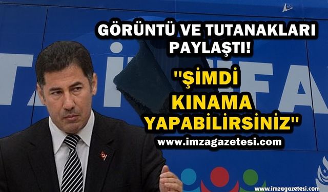 Sinan Oğan, Görüntü ve Tutanak Paylaştı; ''Şimdi Kınayabilirsiniz''