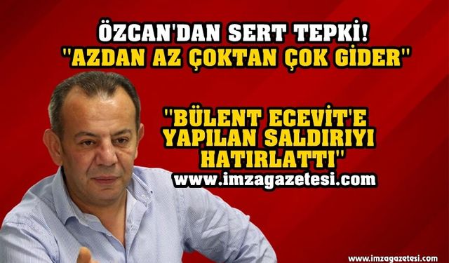 Bolu Belediye Başkanı Özcan, ''Bülent Ecevit’e Yapılan Taşlı Saldırıyı Hatırlattı''