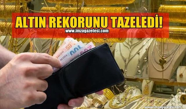 Altın Rekorunu Tazeledi!