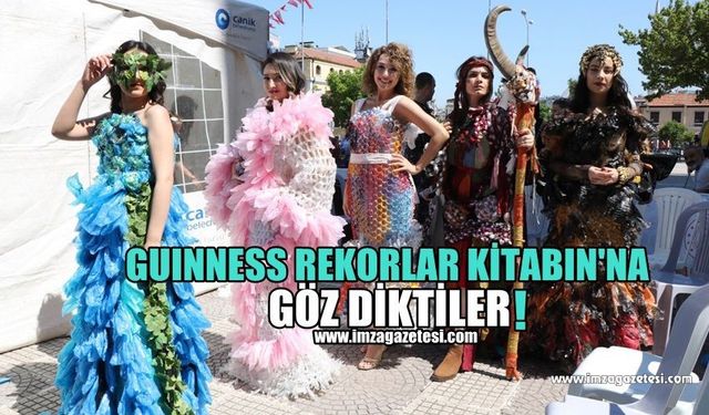 Guinness Rekorlar Kitabı'na Göz Diktiler!