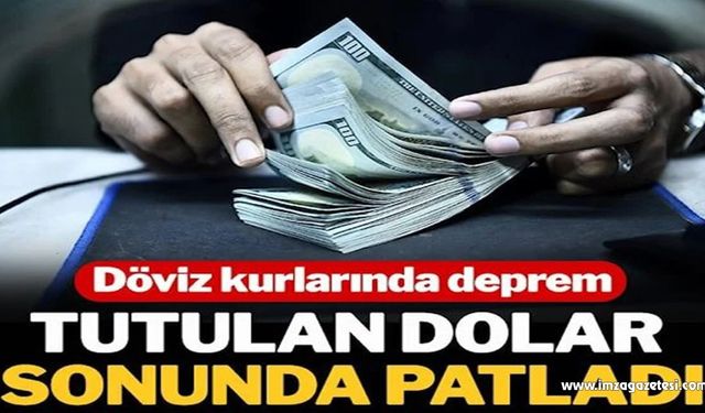 Dolar kuru sonunda patladı!..