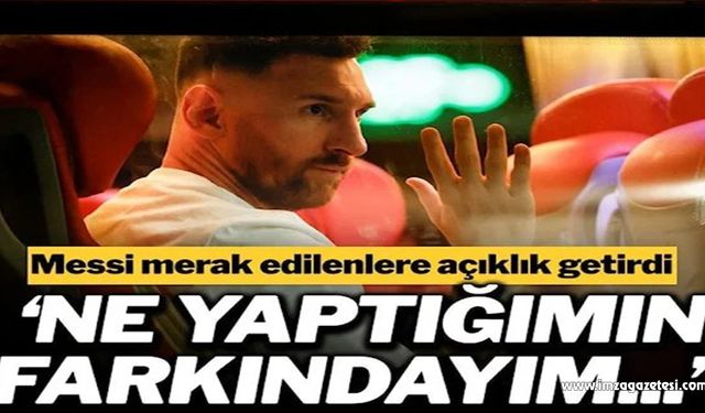 Lionel Messi MLS’e hazır: ‘Ne yaptığımın farkındayım’