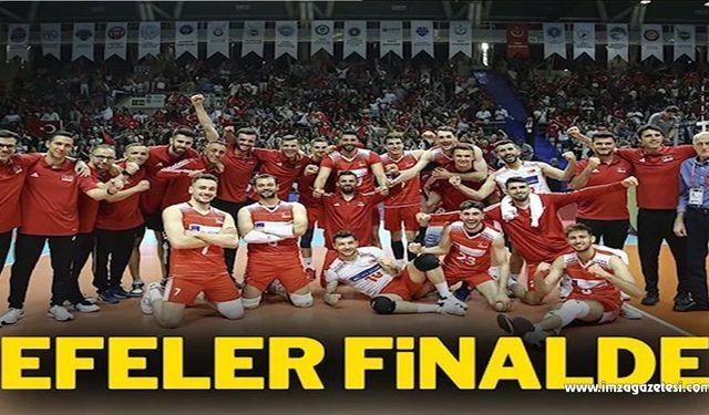 A Milli Erkek Voleybol Takımı, Altın Ligi’nde finale yükseldi…