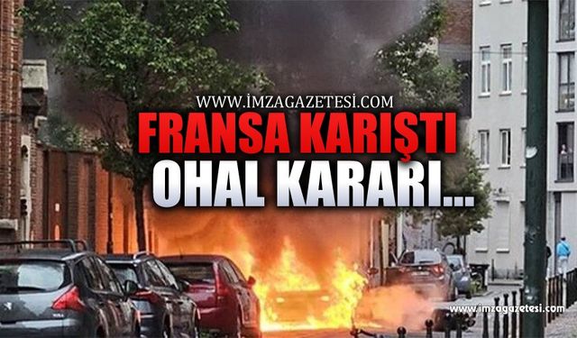 Fransa'da OHAL! Ülke karıştı, başbakan OHAL sinyalini verdi!