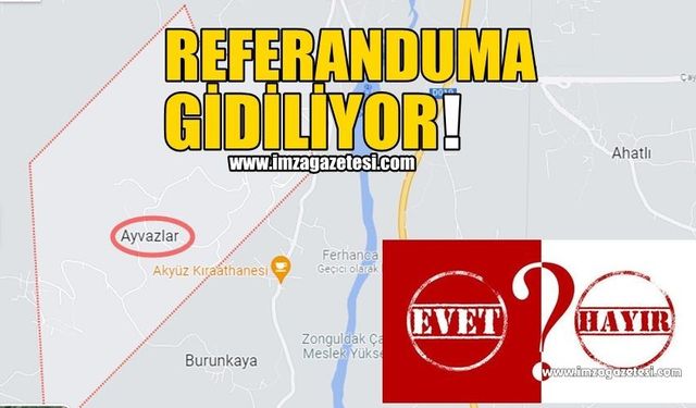 Köy Halkı Referanduma Gidiyor!