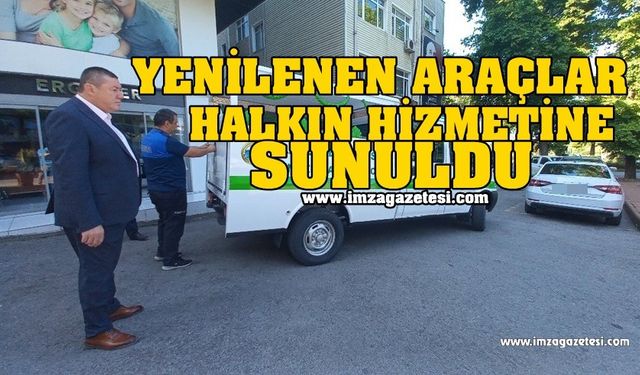 Yenilenen Araçlar Halkın Hizmetine Hazır!