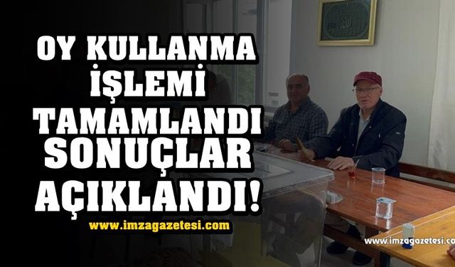 Ayvazlar Köyünde Sandık Sonuçları Belli Oldu!