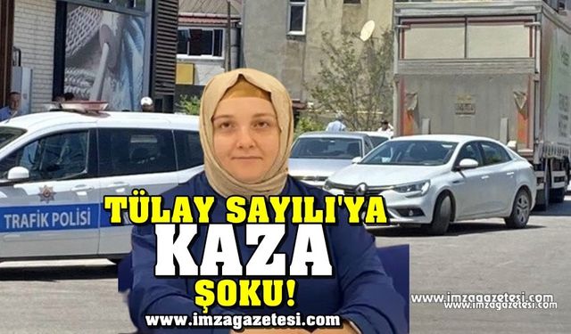 Ak Parti Zonguldak Kadın Kolları Başkanı Tülay Sayılı'ya kaza şoku!