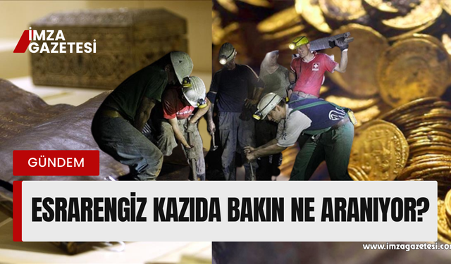 Esrarengiz kazıda El yazması İncil ve odalar dolusu altın iddiası!