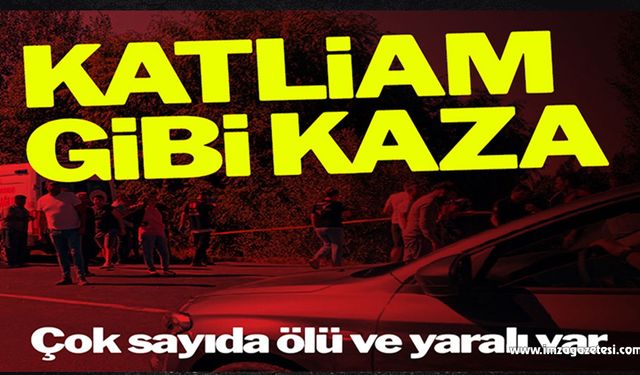 Katliam gibi kaza: 7 ölü, çok sayıda yaralı var!..