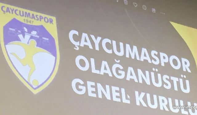 Çaycumaspor kongresi ertelendi!