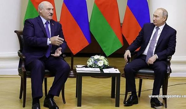 Putin ve Beyaz Rusya Devlet Başkanı Görüşü