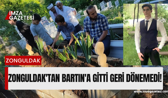 Zonguldak'tan Bartın'a gitti! Geri dönemedi