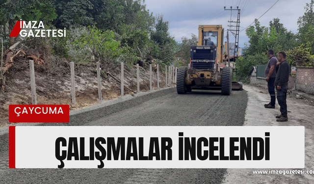 Karayılmaz çalışmaları inceledi