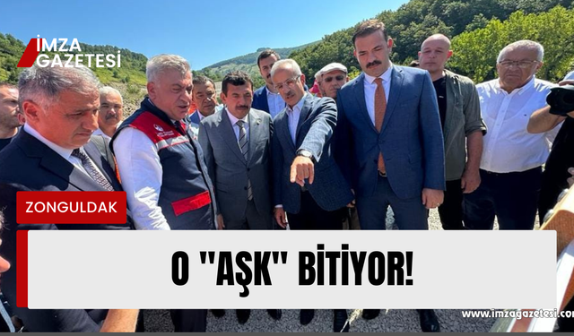 Abdulkadir Uraloğlu, "Aşk" üzerinden gönderme yapılan Ereğli-Devrek yolunda...