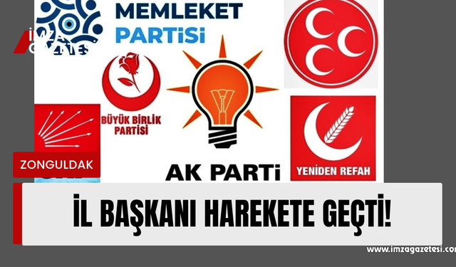 Alem yapılan partinin il başkanından İmza Gazetesine açıklama...