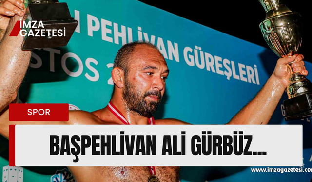 Ali Gürbüz Gökbel’de başpehlivan oldu