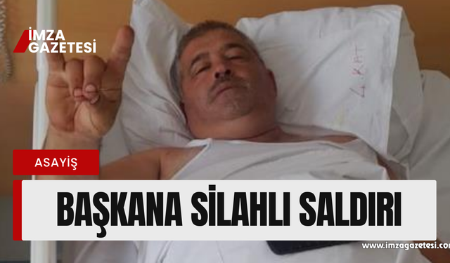 Zonguldak'ta başkana silahlı saldırı! Yaralılar var!