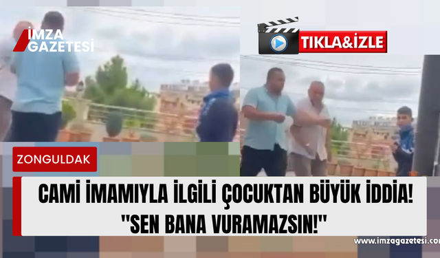 Cami imamıyla ilgili büyük iddia!