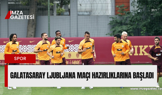 Galatasaray rövanş maçında Olimpija Ljubljana'yı ağırlıyor