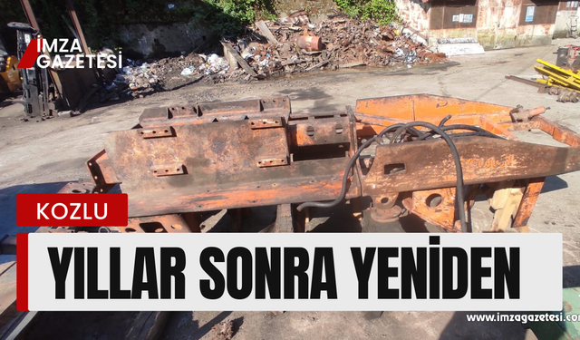 Grizuda zarar görmüştü 31 yıl sonra tekrar kullanılmaya başlandı!