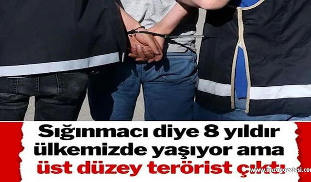 Sığınmacı diye 8 yıldır ülkemizde yaşıyor ama üst düzey terörist çıktı!..