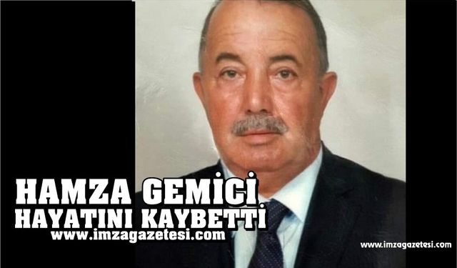 Kozlu'nun tanınmış siması Hamza Gemici hayatını kaybetti...