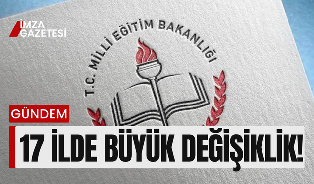 17 ilin milli eğitim müdürleri ataması yapıldı