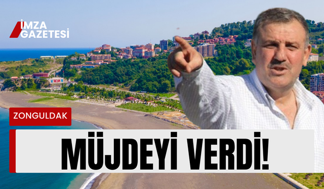 Kozlu Belediye Başkanı Ali Bektaş, müjdeyi verdi!