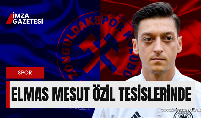 Zonguldakspor 2.Etap için Mesut Özil tesislerinde…