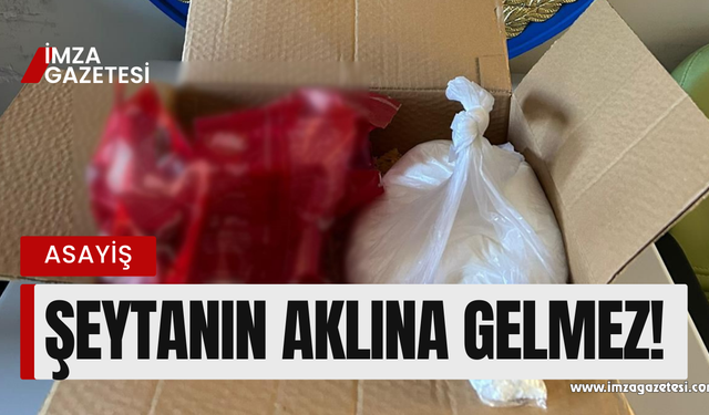 Şekerin içine saklanmış uyuşturucu çıktı!