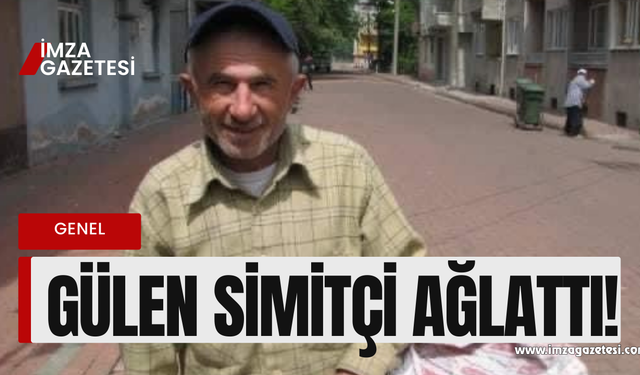 Sıcaklarda simit satarken fenalaşıp yere yığıldı...